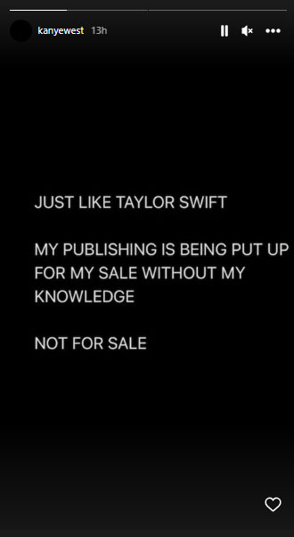 Kanye West hits back at catalog demands: ‘I’m not for sale!’