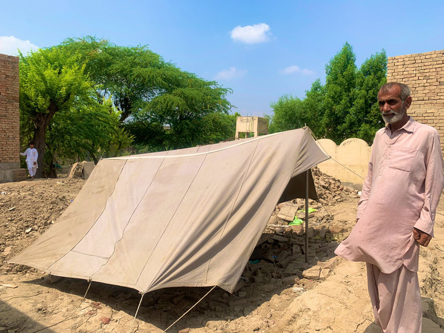 In pictures: Punjab's neglected flood victims