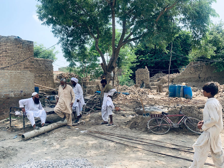 In pictures: The ignored flood survivors in Punjab