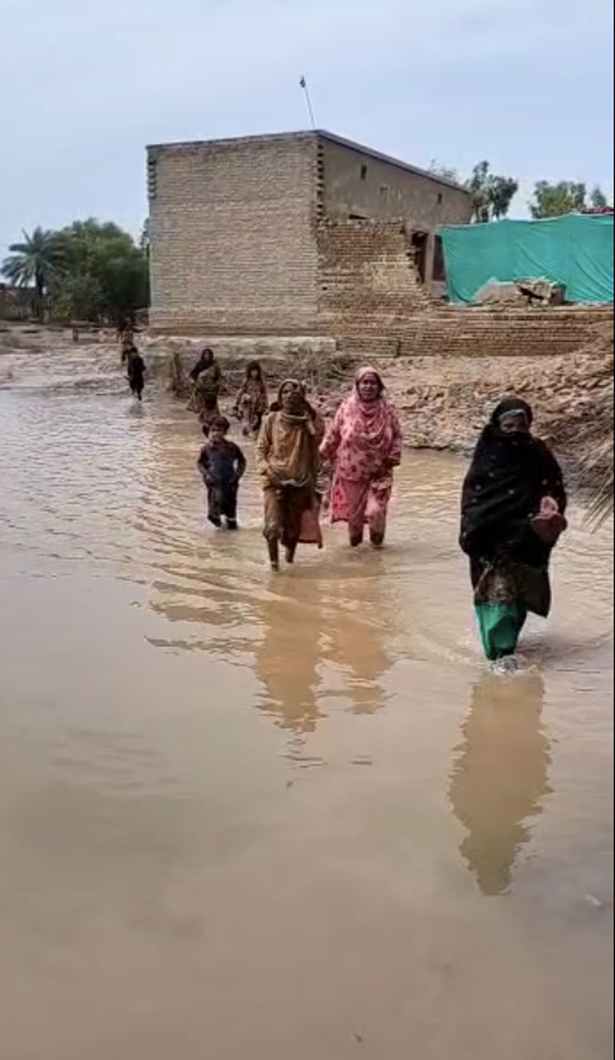 Dalam gambar: Korban banjir yang diabaikan di Punjab