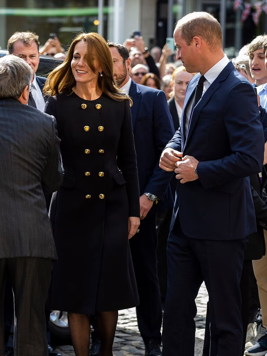 William and Kate make first public appearance since Queen Elizabeth’s funeral