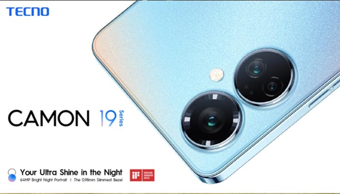 TECNO Meluncurkan Camon 19 Pro di Pakistan dengan kamera 64MP Bright Night Portrait, Teknologi RGBW, dan Bezel Tertipis 0.98mm |  Sponsor