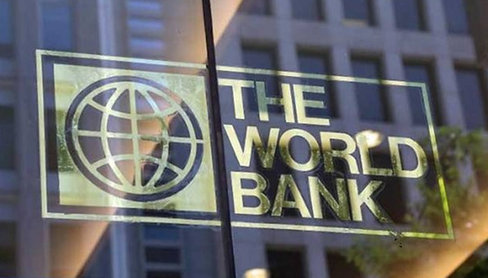 The logo of the World Bank. — AFP/File