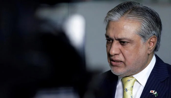 Former finance minister Ishaq Dar. — Twitter/@business