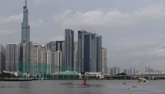 Vietnams Ho Chi Minh City topped the studys survey of sinking urban centres in South and Southeast Asia. — AFP/File