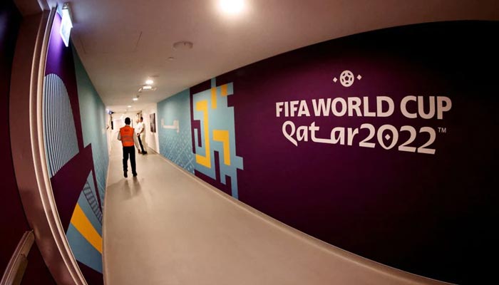FIFA World Cup Qatar 2022 Stadium Preview - Al Thumama Stadium, Doha, Qatar - September 22, 2022. — AFP