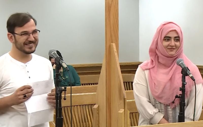 Jawad Ammar and his wife in trial. — Screengrab via Facebook