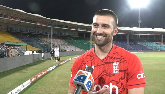 England’s fast bowler Mark Wood. —Provided by Author