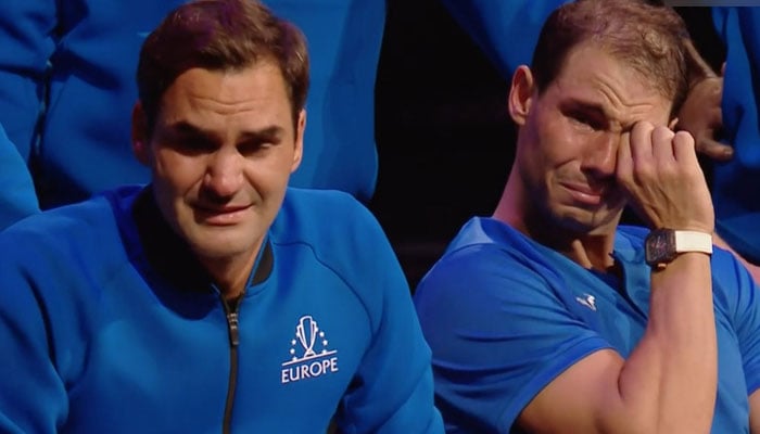 Beauty of sport: Twitter cherishes tearful Federer, Nadal at tennis stars last game