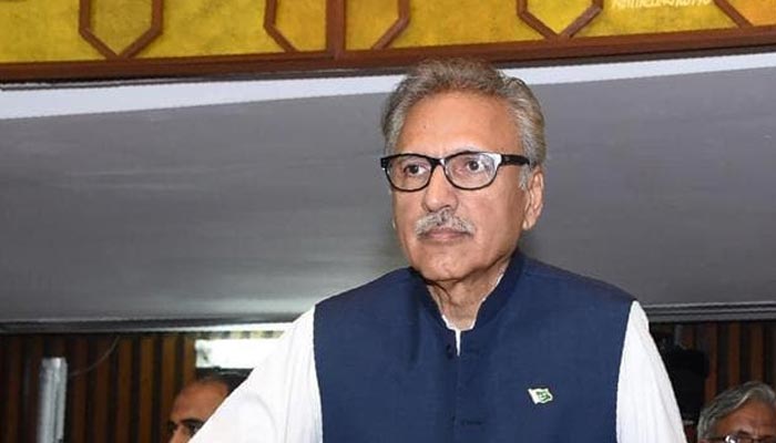 President Dr Arif Alvi. — AFP/File