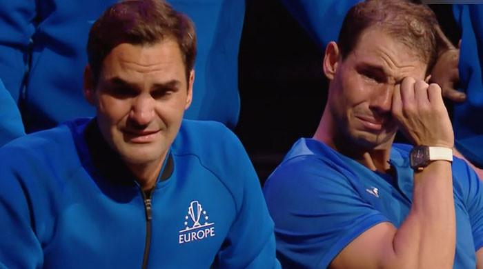 'Beauty of sport': Twitter cherishes tearful Federer, Nadal at tennis star's last game