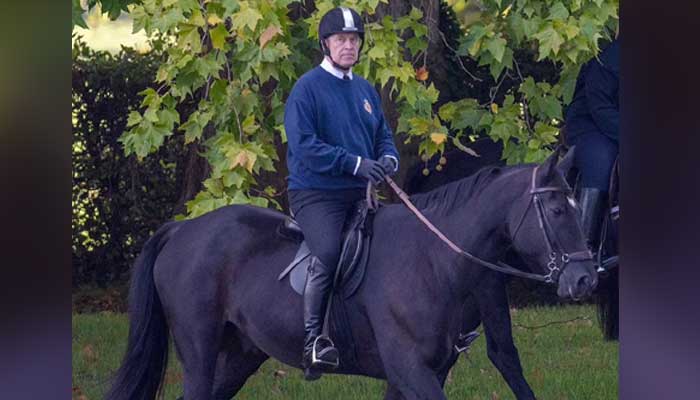 Prince Andrew enjoys horse riding in Windsor amid fear of being kicked out