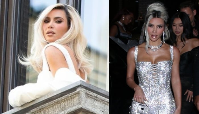 Kim Kardashian treats fans with Marilyn Monroe-inspired blonde hair transformation