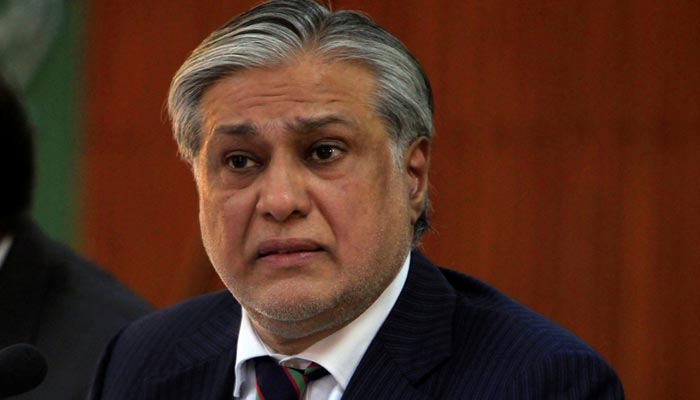 PML-N leader Ishaq Dar. — Reuters/ File