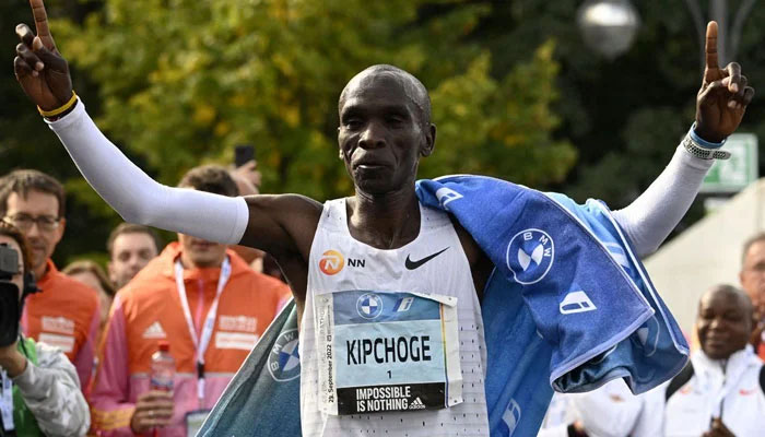 Eliud Kipchoge. —Twitter