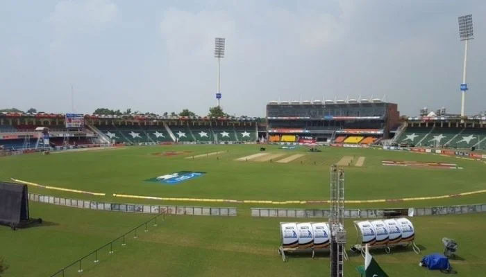 Lahores historic Gaddafi Stadium. — Twitter/TheRealPCB