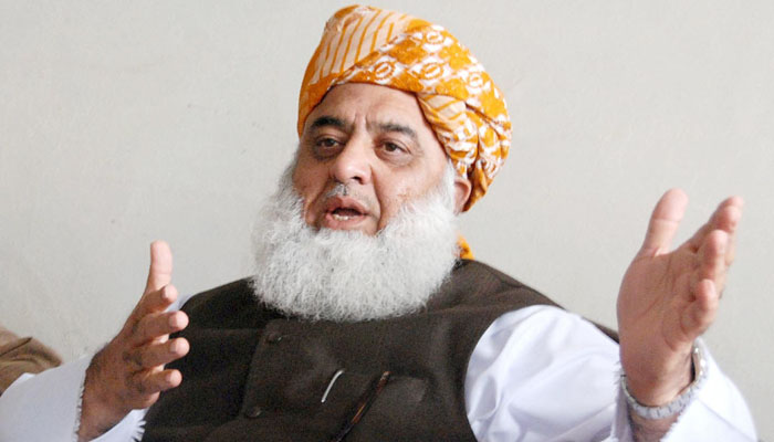 JUI-F Chief Maulana Fazlur Rehman. —INP