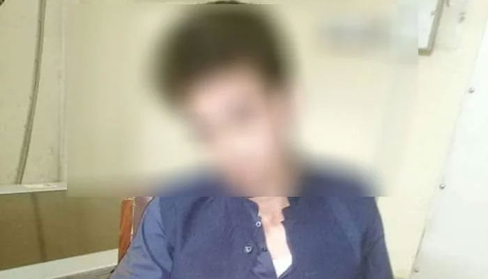 Qais Khan confessed to having killed three siblings. Screenshot of a TV video.