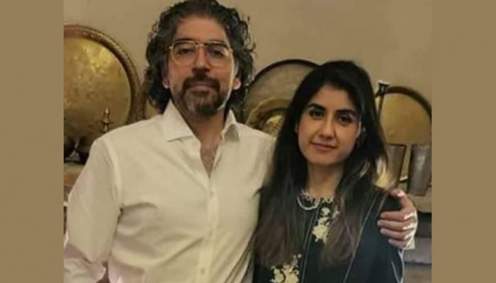 Suspect Shahnawaz Amir and his wife Sarah. — Twitter/ File