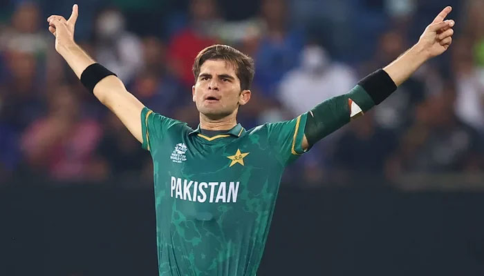 Pakistani bowler Shaheen Shah Afridi. — ICC