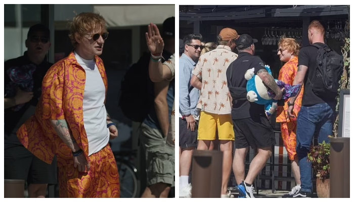 Ed Sheeran sets major style goals as he enjoys yacht trip during Ibiza holiday