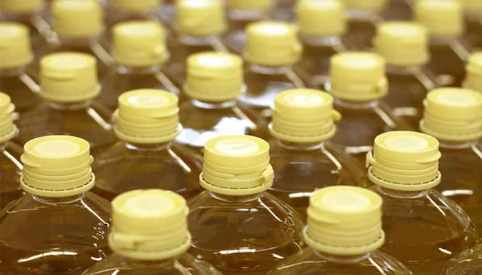 A Reuters file image of ghee bottles.