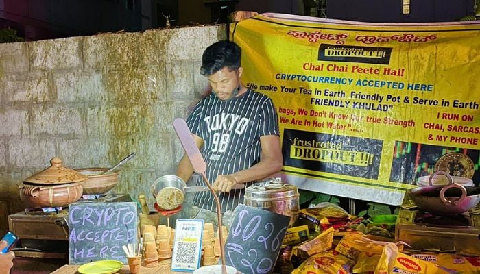 Kedai teh India bernama ‘Frustrated Dropout’ menerima pembayaran dalam Bitcoin