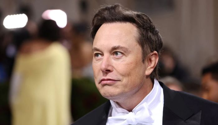 Elon Musk arrives at the In America: An Anthology of Fashion themed Met Gala at the Metropolitan Museum of Art in New York City, New York, U.S., May 2, 2022.— Reuters