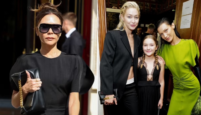 Victoria Beckham posts daughter Harper’s sweet snap with Gigi and Bella Hadid during PFW
