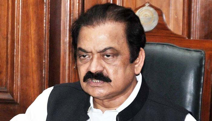 Rana Sanaullah rules out any governments plan to arrest Imran Khan. File