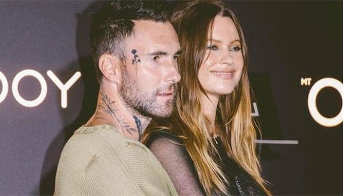 Adam Levine wife Behati Prinsloo supports him at concert amid cheating scandal - Vimarsana News