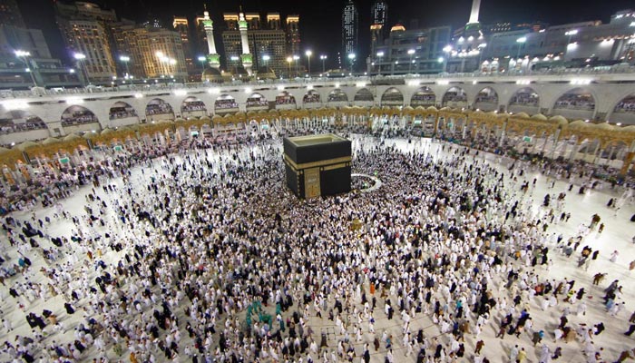 Muslims unite around the Kaaba, in Mecca, Saudi Arabia to perform Umrah. — AFP