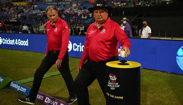 ICC match umpires. — ICC