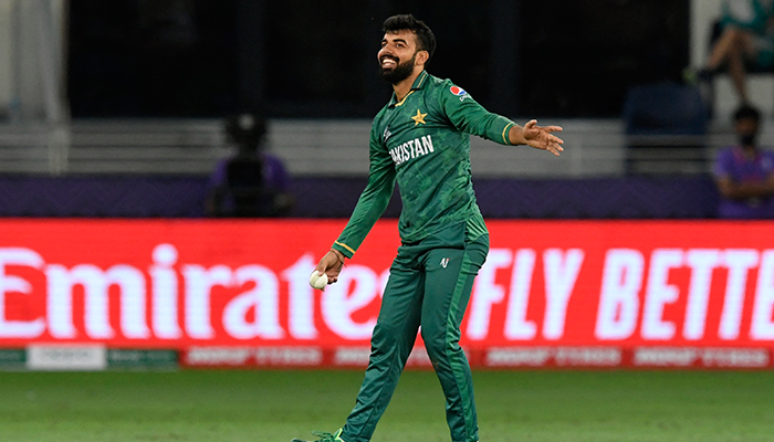 Pakistans short format vice captain Shadab Khan. — AFP/File