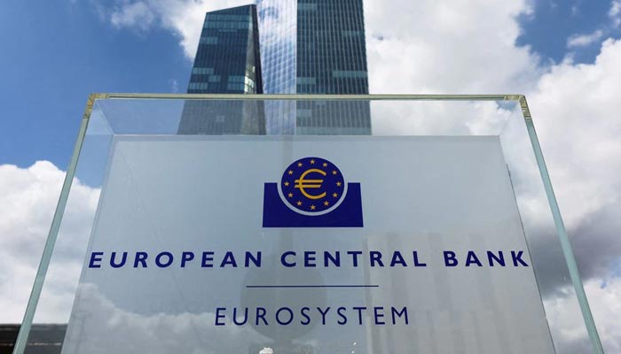Signage is seen outside the European Central Bank (ECB) building, in Frankfurt, Germany, July 21, 2022. — Reuters/File