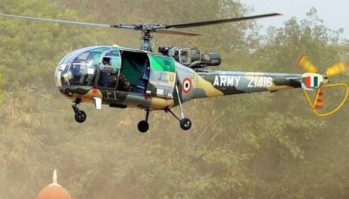 Indian army cheetah helicopter. — Reuters/ File
