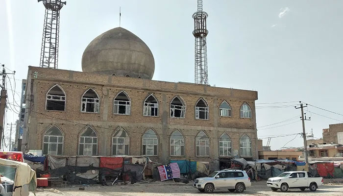 The general view of a mosque in Mazar-i-Sharif. — AFP/File