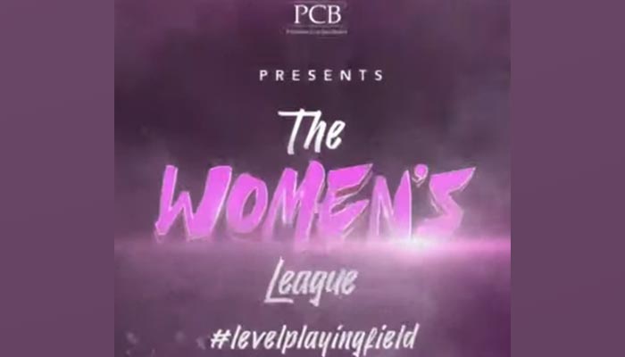 A representational image of the first look of The Women League. — Twitter Screengrab via PCB