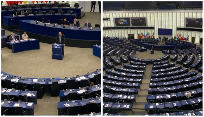 Parlemen Eropa mengadakan debat tentang bencana banjir Pakistan