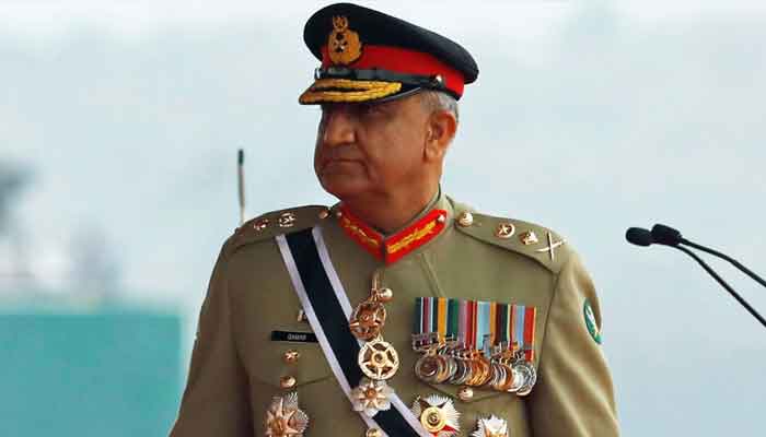 Chief of the Army Staff (COAS) General Qamar Javed Bajwa at a Pakistan Day event in Islamabad. -Agencies/File