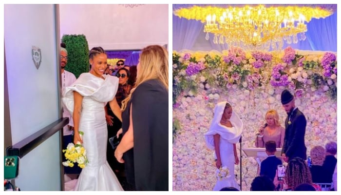Taylour Paige gets married to designer Rivington Starchild on 32nd birthday