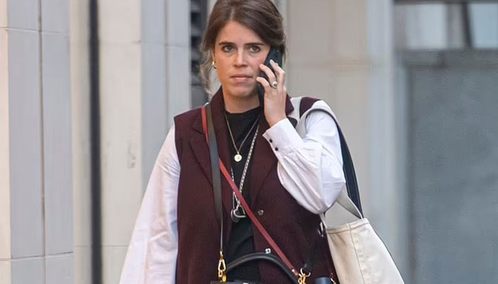 Princess Eugenie spotted working for first time since giving birth