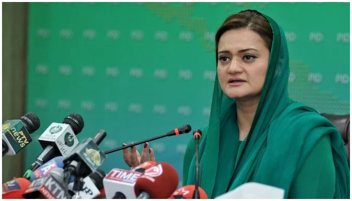 Information Minister Marriyum Aurangzeb. — APP/File