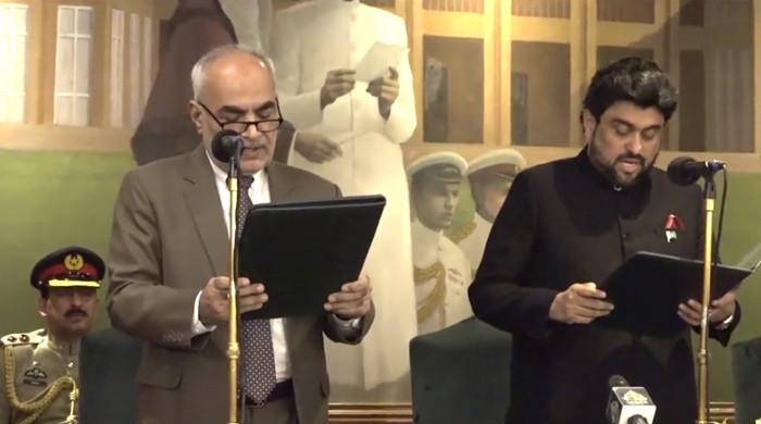 Kamran Tessori sworn in as Sindh governor 