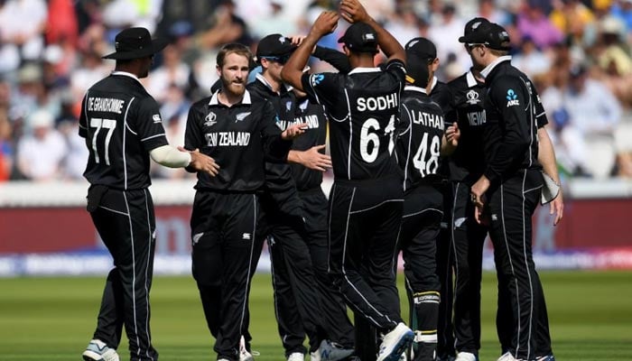 New Zealand cricket team. — Twitter