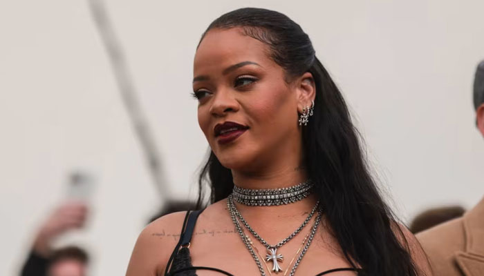 Rihanna drops major hint at baby boys name with her jewelry