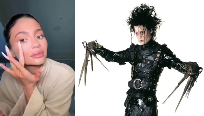 Twitter compares Kylie Jenner to Edward Scissorhands over her extra-long new nails
