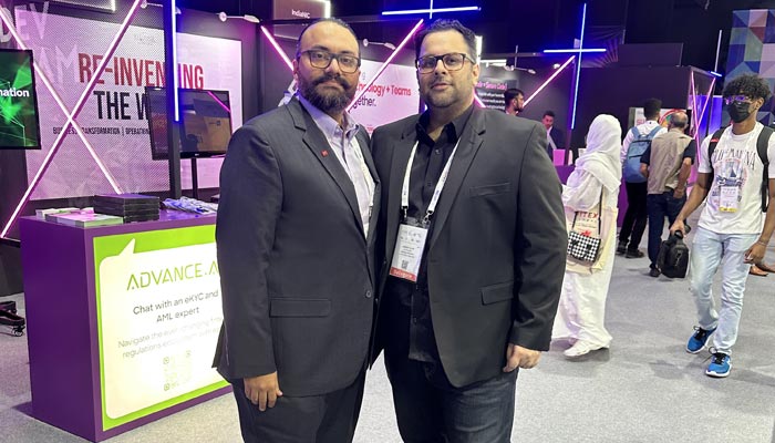 An image of Magnus Ventures founders Ashraf Kalim and Zain Moosa at the GITEX Global and North Star, largest global startup event. — Handout picture