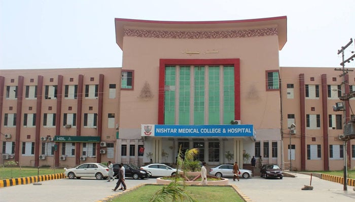 Nishtar Medical College and Hospital building. —Facebook