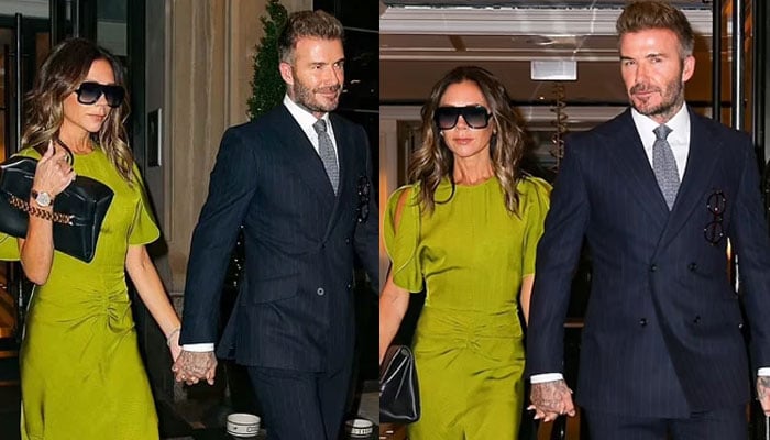 David, Victoria Beckham set couple goals as they step out holding hands in NYC